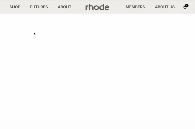 Dropdown Navigation